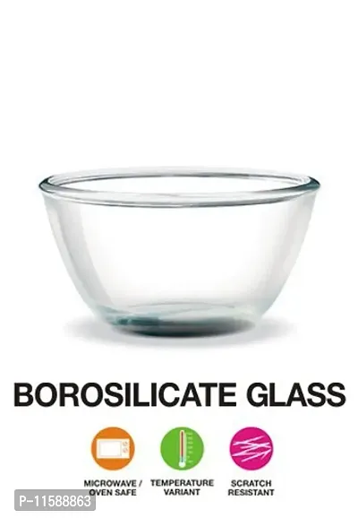 Toughened Glass Mixing Bowl , 1500 ml-thumb3