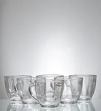 Yujing You N Me Glass 190 ML Tea Cups Set - Set of 6-thumb1