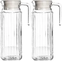 BUYER'S CHOICE Transparent Juice/Water Jug, 1.1 Liter, 2-Pcs -SPN-B2S-thumb1