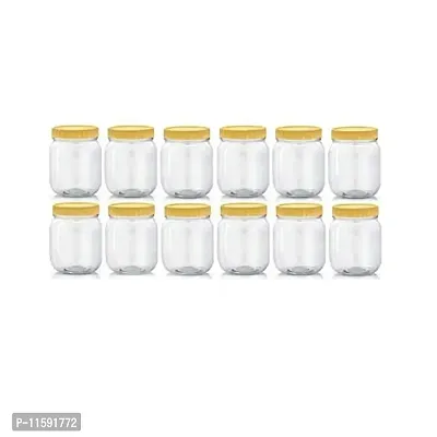 Sunpet Pet Containers, 500ml (Transparent) - Set of 12