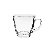 TREO Glass Elect Mug - 6 Pieces, White, 190 ml-thumb1