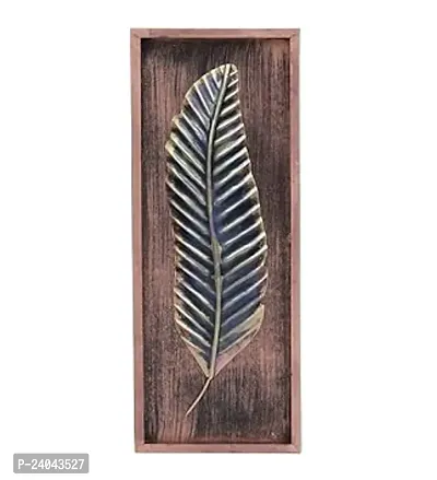 Designer Kaptown Kreations - Iron Lara Leaf - Metal Wall Art - Wall Decoration For Living Room, Entrance Wall Decoration