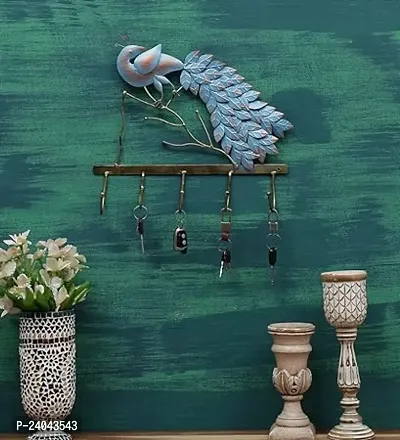 Designer Kaptown Wall Hook Peacock