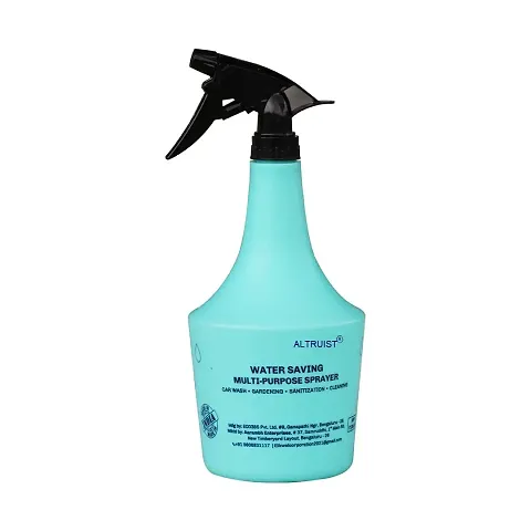 ALTRUIST Spray Bottle 1000 ml Trigger for (Aqua) Liquid Sprayer Unbreakable Plastic Multipurpose Sanitizer Spray Bottle