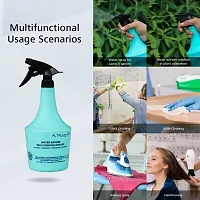 ALTRUIST Spray Bottle (Aqua) 1000 ml Trigger Spray Bottle for Liquid Sprayer Unbreakable Plastic Multipurpose Sanitizer Spray Bottle (Blue | Pack of 1)-thumb4