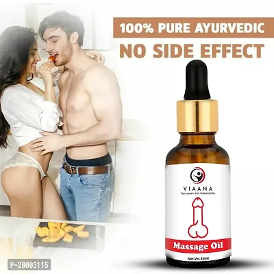 Viaana  pennis oil for men, power oil for men, ling oil for men pure ayurvedic penis oil for men - 30ml