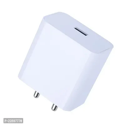 Power Cliff 2.0 USB Charger,Wall Charger Adapter,Compatible for Mobile,Power Banks, Fast Charger Adapter Block (Cable Not Included) White (NW1-Bs_PC-08)-thumb0