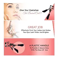 Eye Lash Curler Parlor Eye Makeup Accessory Easily Roll Over Small Eyelashes | Professional Handle Curl Eye Lash Curler (pack of 1)-thumb1