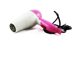 HAIR DRYER Foldable 1000 Watts, Hot and Cold Wind Low Noise Long Life Hair Dryer-thumb1