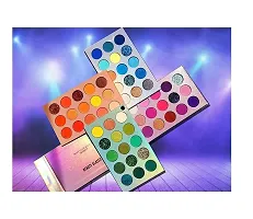 Color Board Eyeshadow Palette Eyes Shadow 60 Color Makeup Palette Highlighters Eye Make Up High Pigmented Professional Eye Shadow Mattes And Shimmer Finish, Multicolor-thumb1