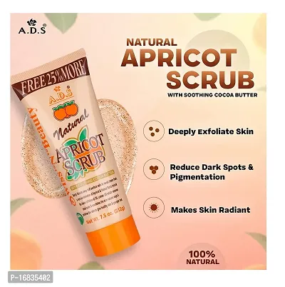 Apricot scrub and face and body scrub face scrub-thumb0