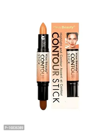 Professional Concealer Highlighter 2 in 1 Contour Stick Concealer  (Beige, 8 g)