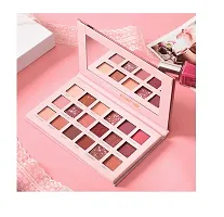 New Nude Edition Eyeshadow Palette with Mirror 18 Shades of Shimmer and Matte for Eye Makeup-thumb4