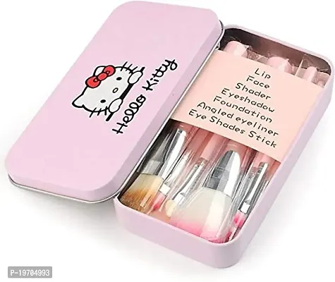 HC Hello Kitty Foundation Brush -Pack of 7 Pink-thumb0