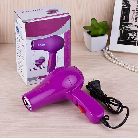 Professional Foldable hair dryer 1000 Watt (Multicolour) for men and women (Mini Hair Dryer)