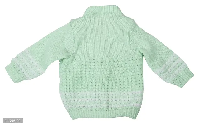 Desi mart Baby Vardhman Unisex Woolen Knitted Sweater Set for Infants Babies Clothing Set of 3 Pieces-thumb3