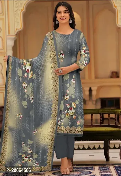 Simple And Sober Muslin Cotton Base Designer Salwar Suit With Digital  Printed Dupatta – Kaleendi