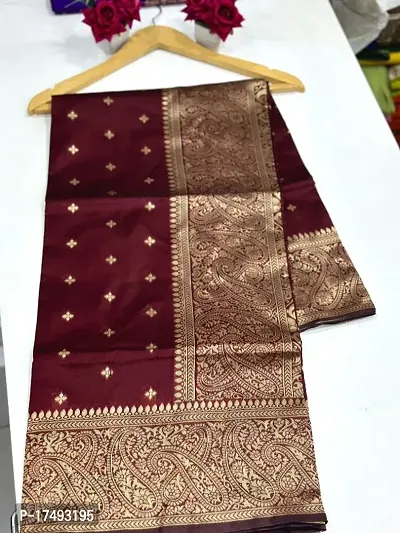 kajivaram saree in red color-thumb0