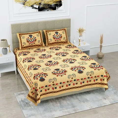 Cotton Queen Size Bedsheets 90*100 Inch Vol 7