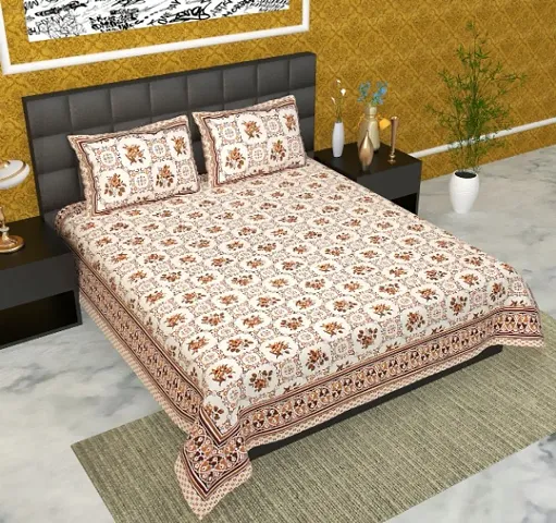 Printed Cotton Double Bedsheets Vol 1