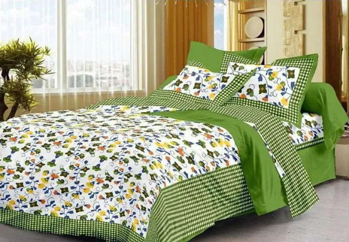 Printed Cotton Double Bedsheet