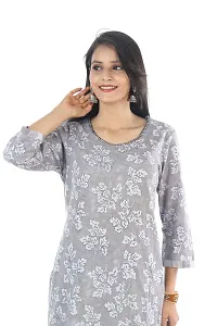 Shri Balaji Decor Women's Cotton Embroidery Kurti for Women with Pant(RFH-037F)-thumb4