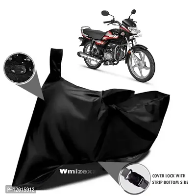 Wmizexa Two Wheeler Cover { Black} -: Unique Looks And Better Quality { Honda Activa 3g,4g,5g,6g }-thumb0