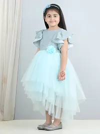 Classic Net Dress for Kids Girl-thumb3