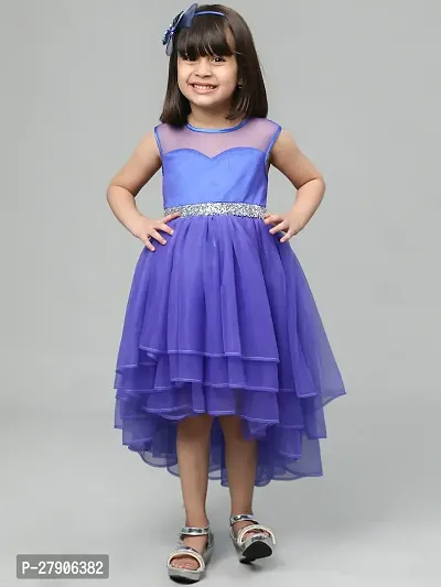 Classic Net Dress for Kids Girl-thumb3