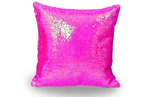 Pixelkari - Personalised Magic Pillow/Cushion with Photo |Best Gifts for - Valentine, Anniversary, Husband, Wife| 16x16 inches (Pink)-thumb4
