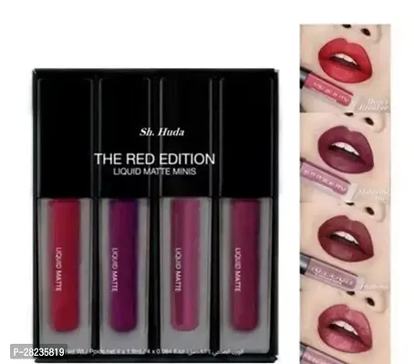 Classic Liquid Lipstick Pack Of 4