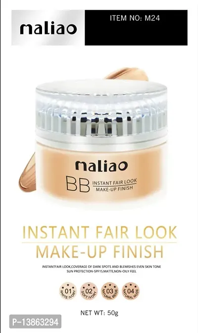 MALIAO instant fair look makeup finish foundation