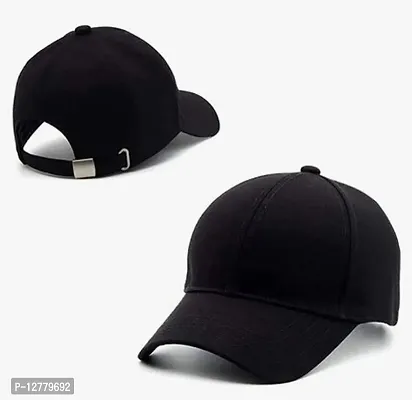 Black Long Baseball caps for mens and boys
