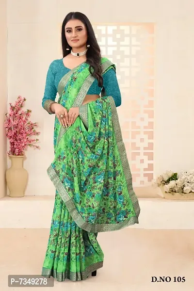 Buy Blue Fancy Cotton Casual Wear Printed Saree Online From Wholesale  Salwar.