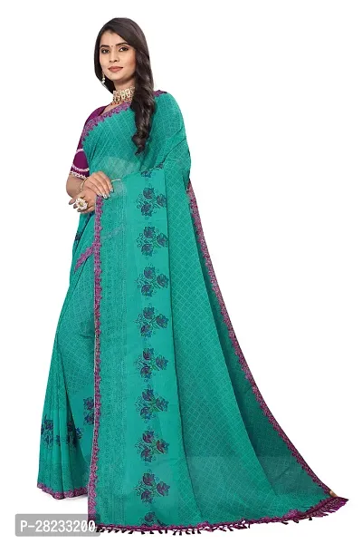 Classic Georgette  Saree With Blouse Piece