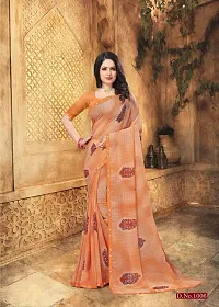 GEORGETTE FLORAL PRINT FANCY SAREE WITH SIROSKI WORK LACE BORDER.-thumb2