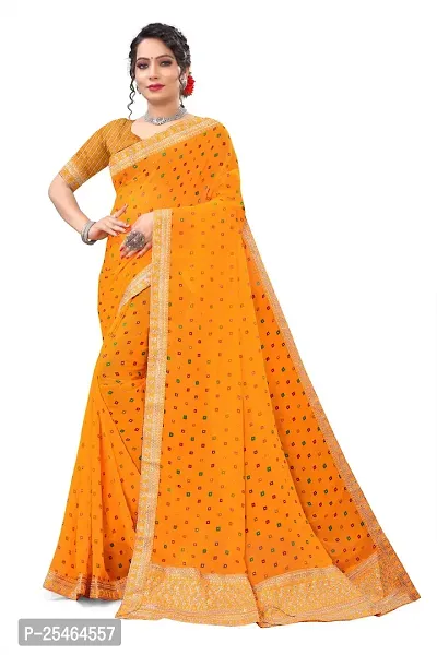 Beautiful Georgette Saree with Blouse piece for Women