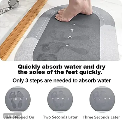 Quick Drying Water Soak Bathroom Mat Water Absorbent Door Mat(40 * 60)-thumb3