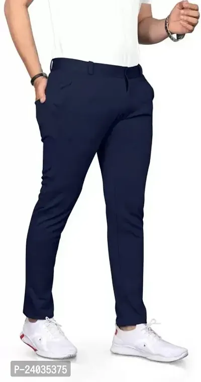 PARK AVENUE Slim Fit Men Blue Trousers - Buy PARK AVENUE Slim Fit Men Blue  Trousers Online at Best Prices in India | Flipkart.com