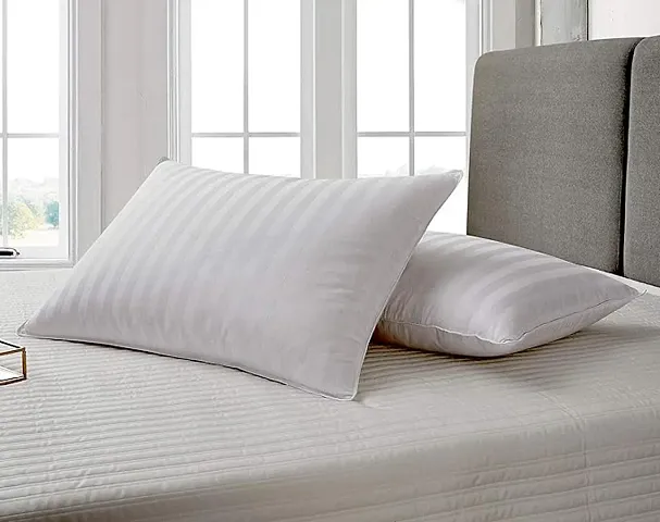 LASER WINGS Microfiber Pillow Insert/Filler 17 Inches by 27 Inches - White (Pack of 2)