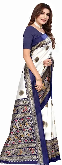 Classic Art Silk Saree with Blouse piece-thumb3