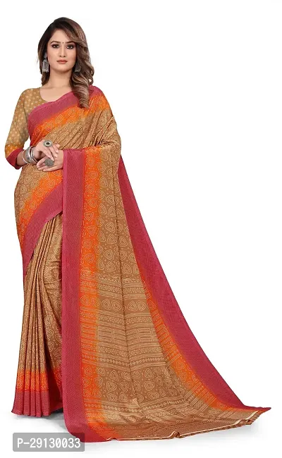 Stylist Chiffon Saree With Blouse Piece For Women