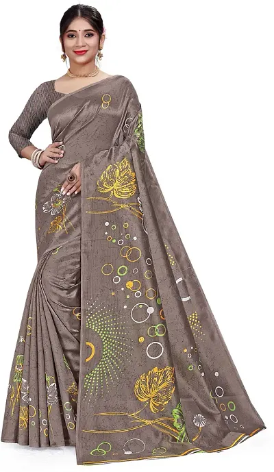 Classic Art Silk Saree with Blouse piece