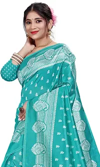 Classic Art Silk Saree with Blouse piece-thumb3