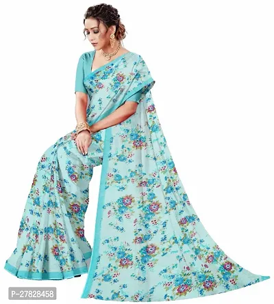 Trendy Georgette Saree for Women-thumb2