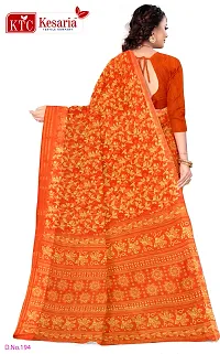 Classic Cotton Silk Saree with Blouse piece-thumb1