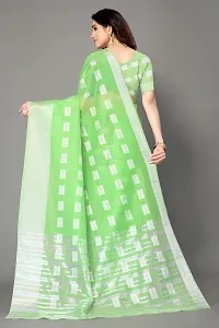 Classic Silk Blend Saree with Blouse piece-thumb1