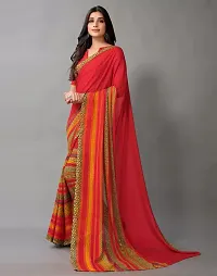 Classic Georgette Saree with Blouse piece-thumb4