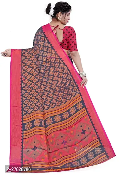 Classic Brasso Saree with Blouse piece-thumb2