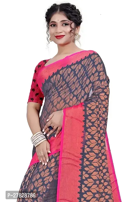 Classic Brasso Saree with Blouse piece-thumb4